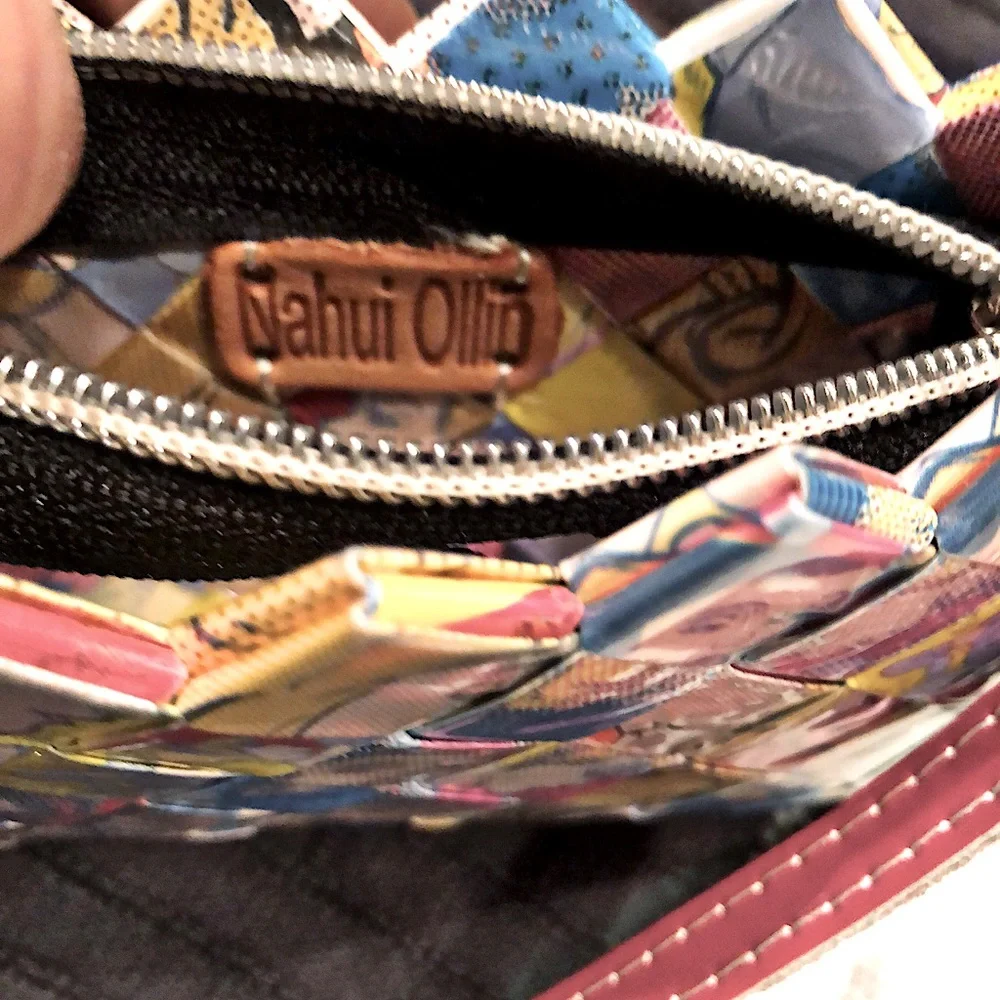 Nahum Oillio Comic Book Small Wristlet Wallet